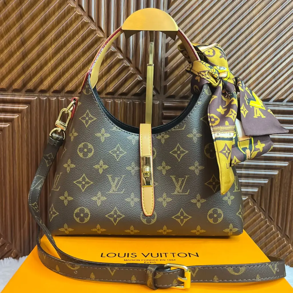 LV Bolsa Hobo Café