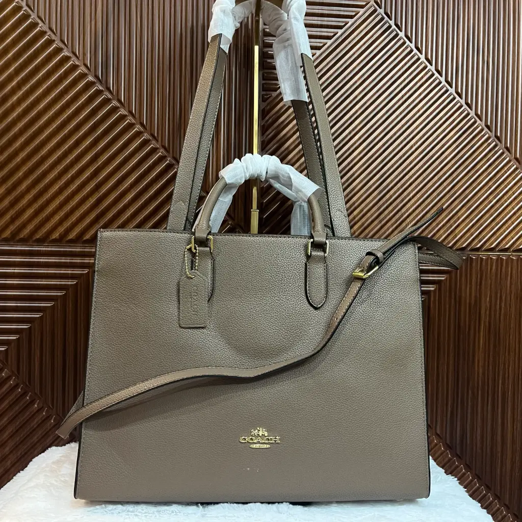 COACH Bolsa Tote Café Capuchino 