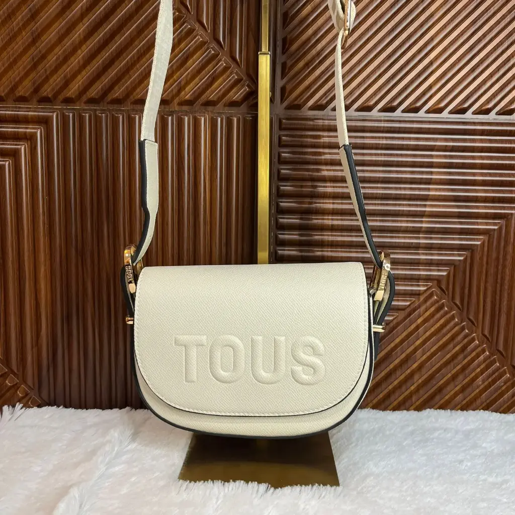 TOUS Bolsa Brenda Mini Crossbody Blanca