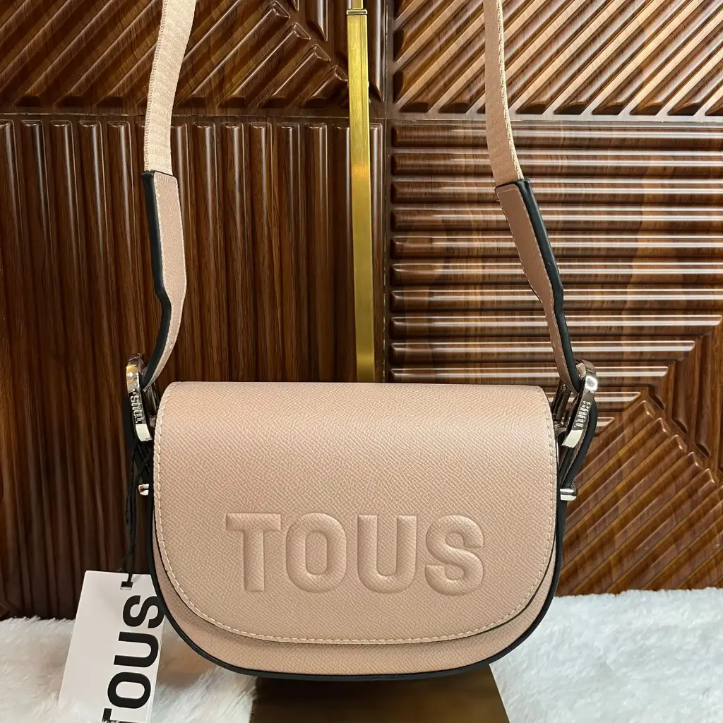 TOUS Bolsa Brenda Mini Crossbody Rosa Palo