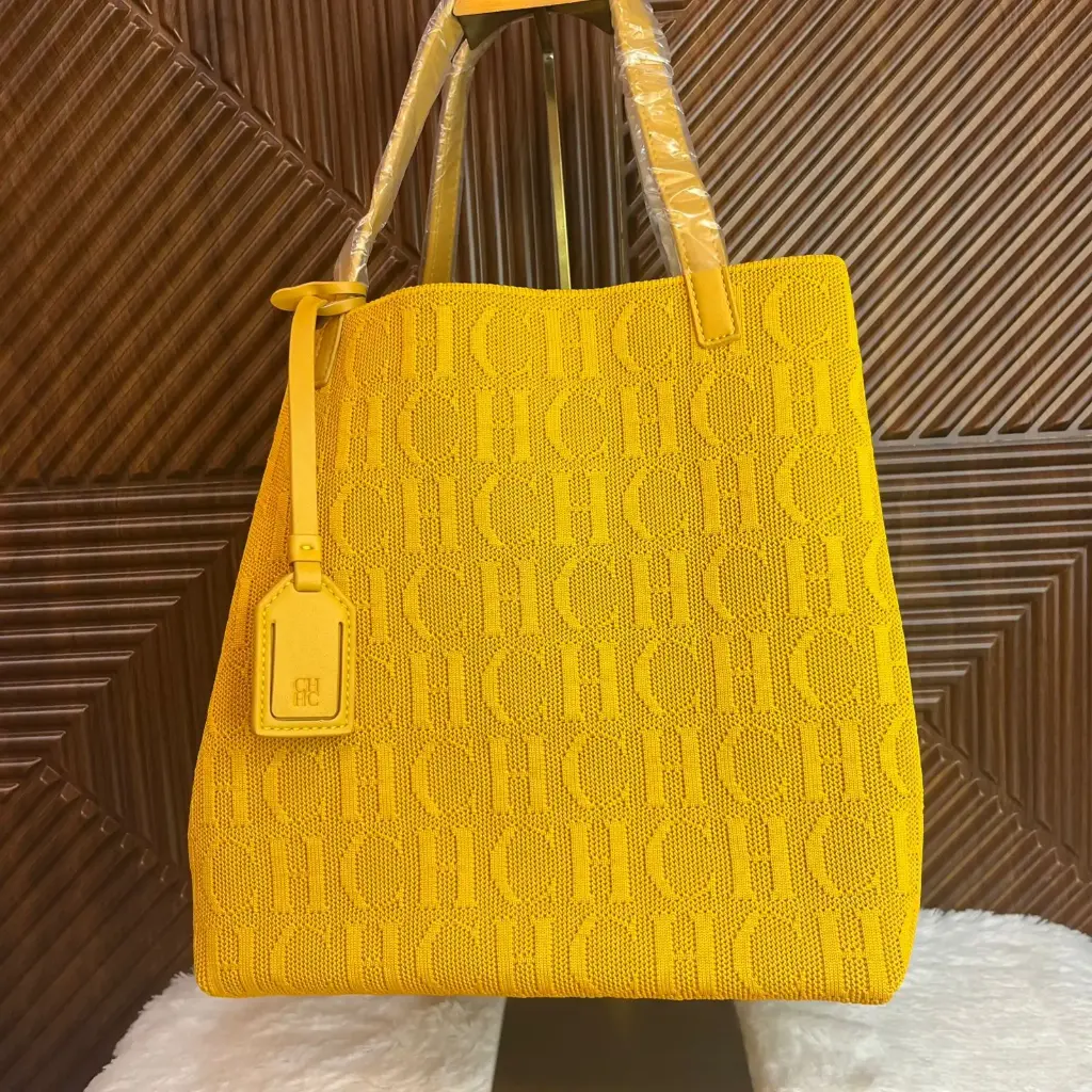 CAROLINA HERRERA Bolsa Shopper Amarilla