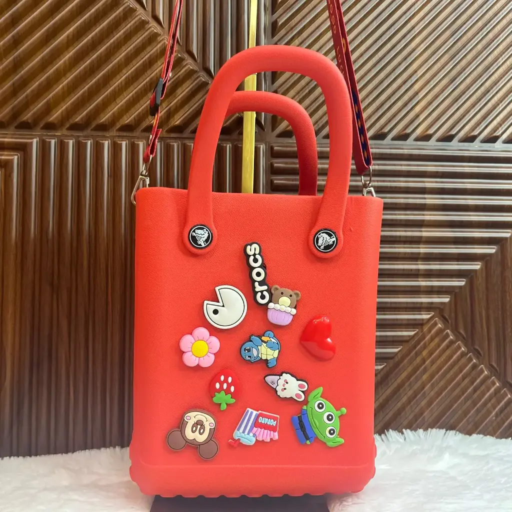 CROCS Bolsa Mini Jibbitz Roja