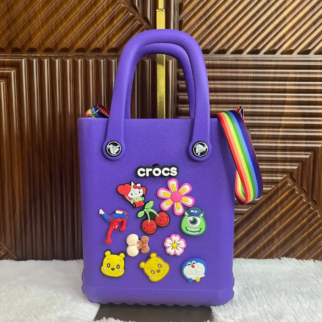 CROCS Bolsa Mini Jibbitz Morada