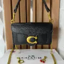 COACH Bolsa Mini Tabby Negra c/Charms