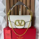 VALENTINO Bolsa de Hombro Locò Blanca