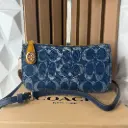 COACH Bolsa Swinger Mezclilla Holograma