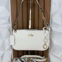 COACH Bolsa Nolita Blanca c/llavero colgante