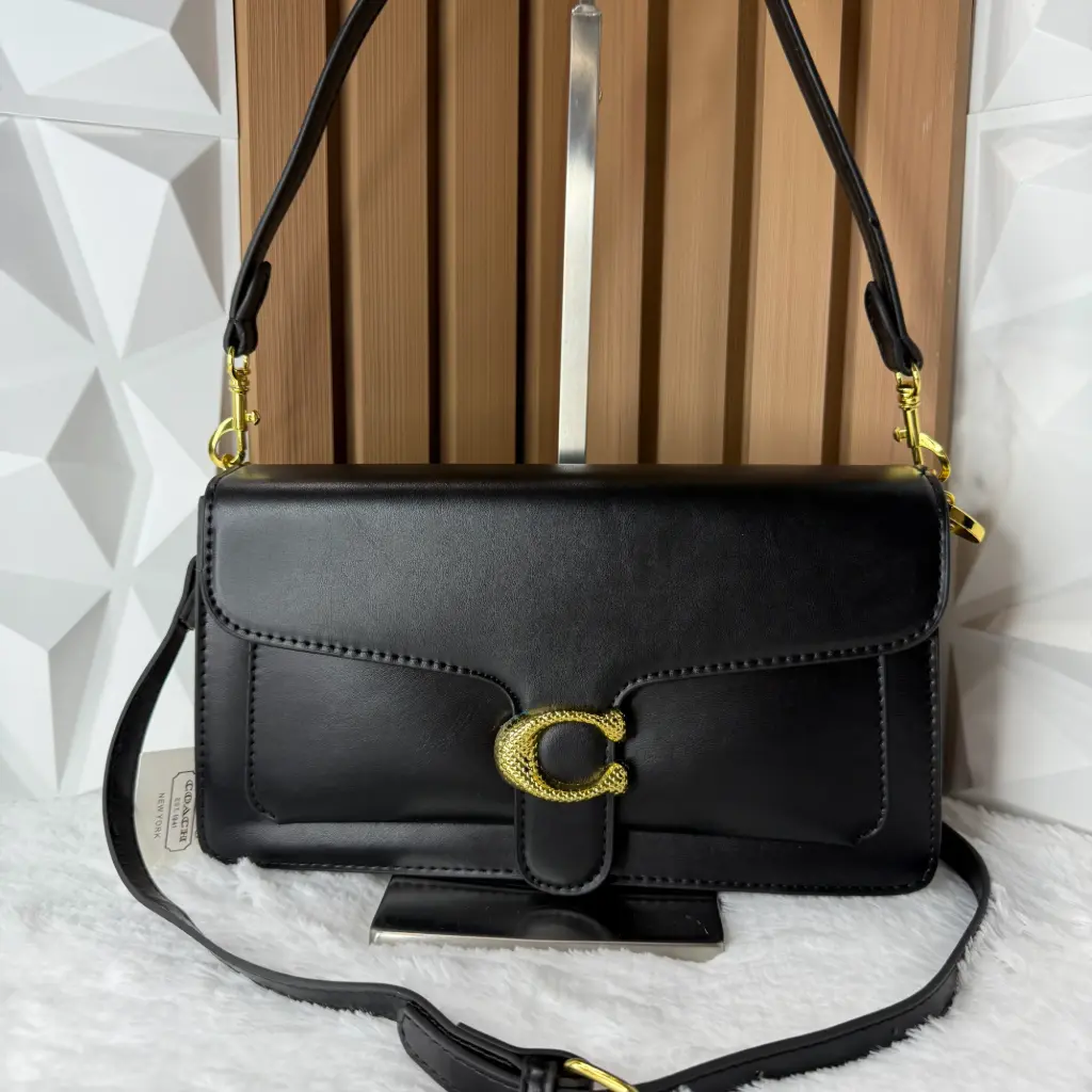 COACH Bolsa Tabby Negra c/dorado