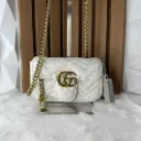 GUCCI Bolsa Mini Crossbody Blanca c/dorado