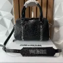 ZADIG & VOLTAIRE Bolsa Sunny Studs Negra