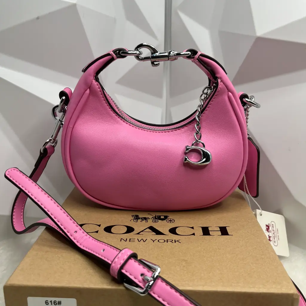 COACH Bolsa Mini Jonie Rosa