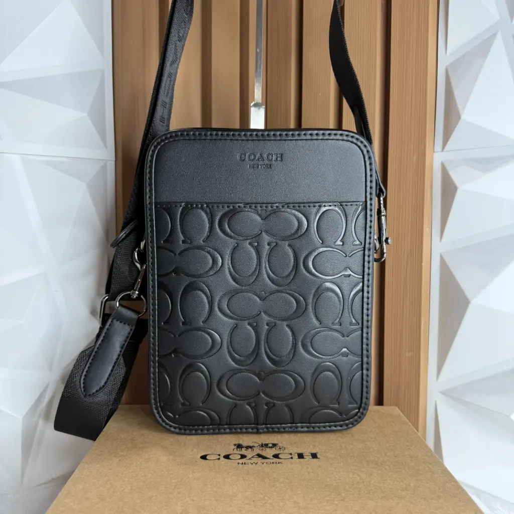 COACH Bolsa Crossbody Negra