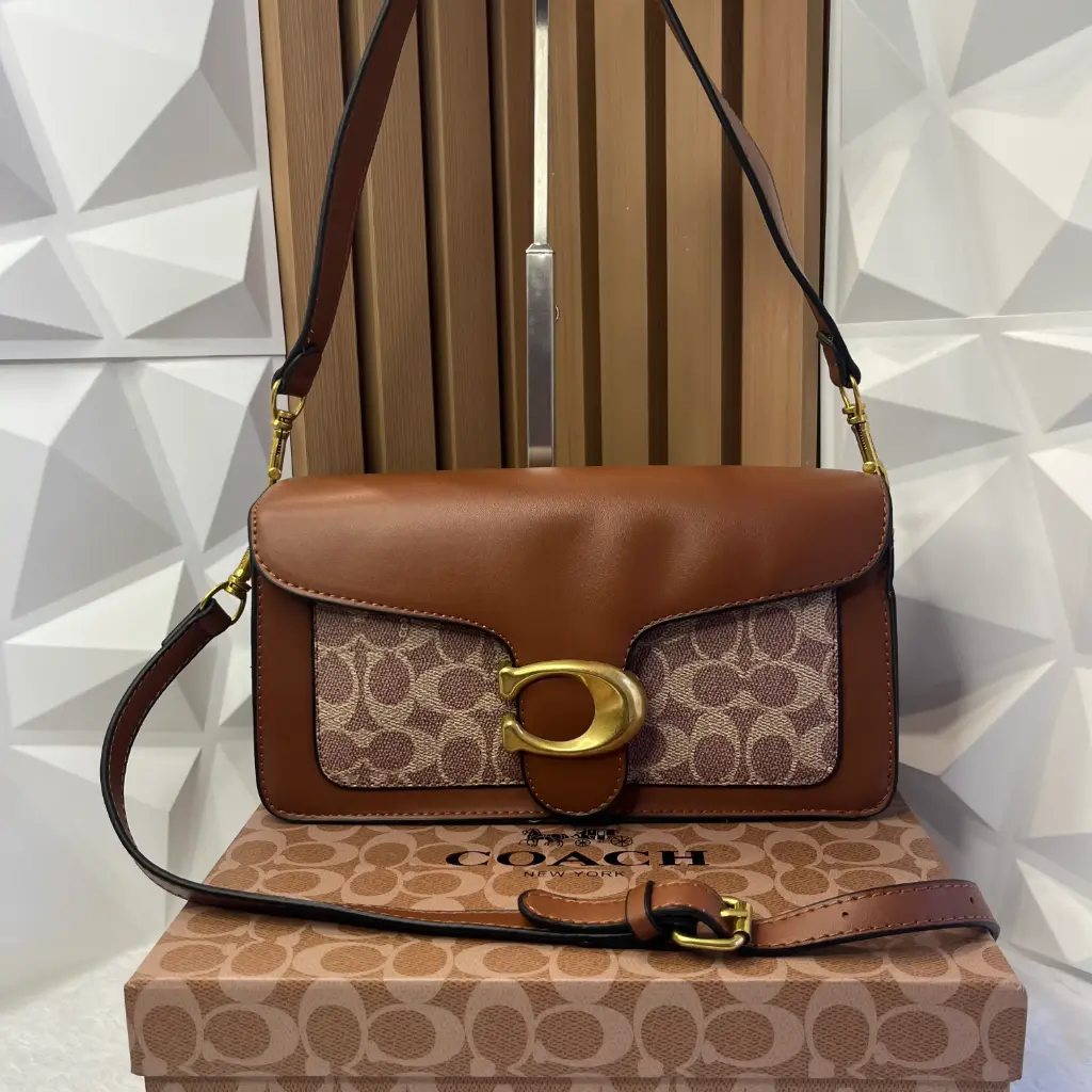 COACH Bolsa Tabby Café