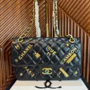 CHANEL Bolsa Lucky Charms Negra