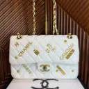 CHANEL Bolsa Lucky Charms Blanca