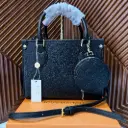 LV Bolsa Onthego Negra