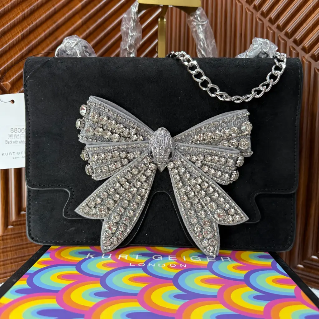 KURT GEIGER Bolsa Grande Moño Shoreditch Negra