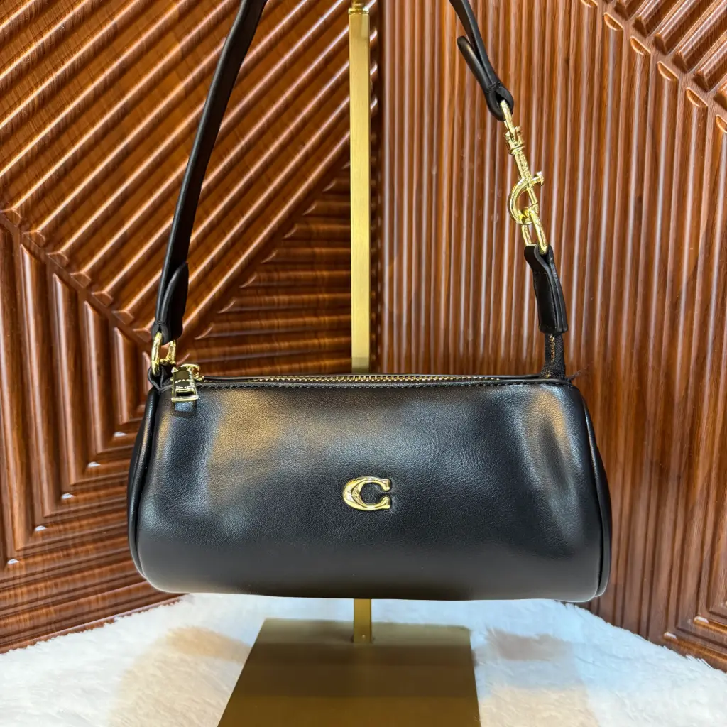 COACH Bolsa Nolita Barrel Mini Negra