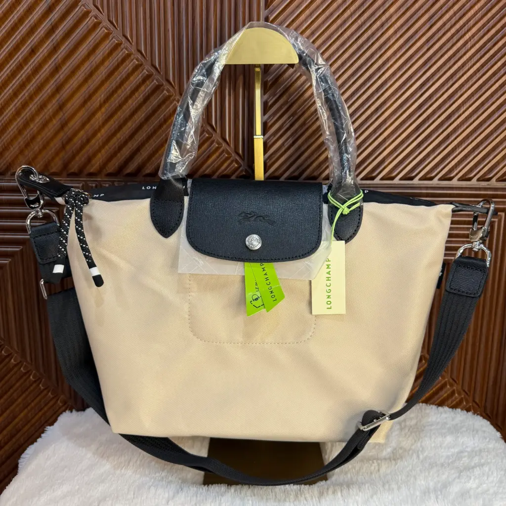 LONGCHAMP Bolsa Le Pliage Mini L Beige