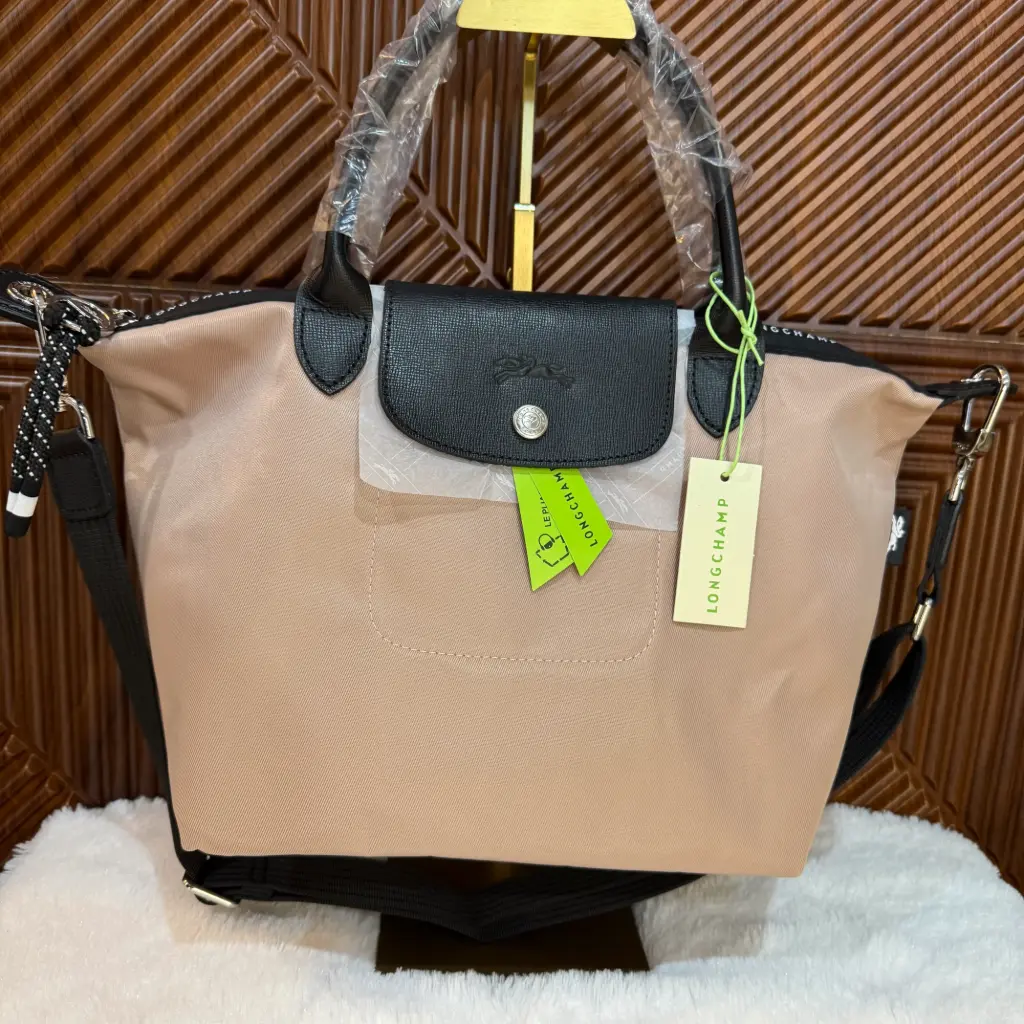 LONGCHAMP Bolsa Le Pliage Mini L Rosa Palo