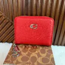 COACH Cartera Chica Roja