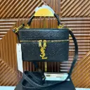 YSL Bolsa Neceser Crossbody Negro
