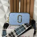 MARC JACOBS Bolsa Snapshot Crossbody Azul Cielo