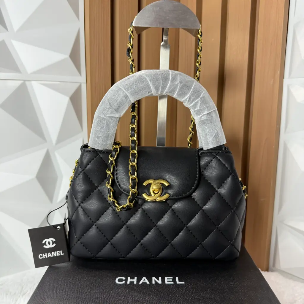 CHANEL Bolsa Mini Kelly Negra