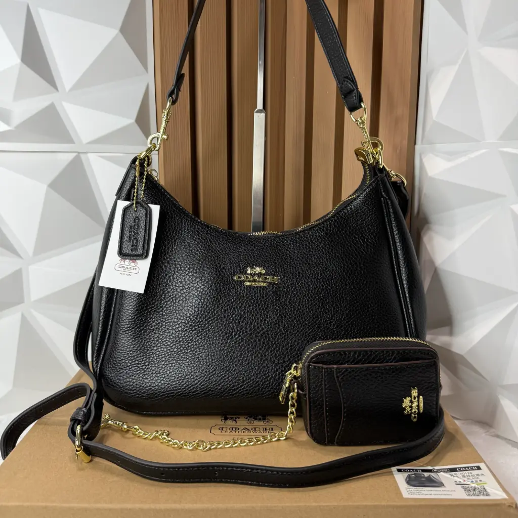 COACH Bolsa Teri Hobo Combo Negra