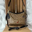 COACH Bolsa Laurel Café Claro c/Charms