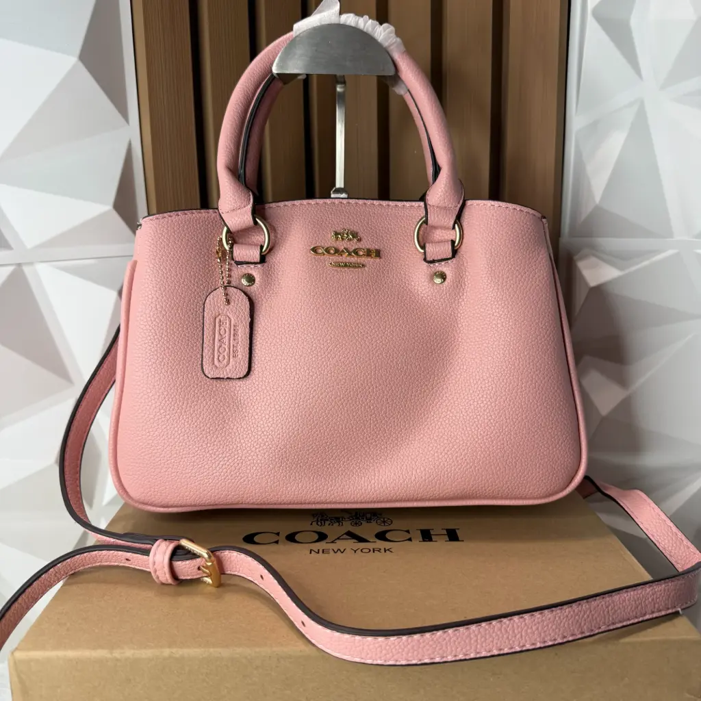 COACH Bolsa Savannah Rosa