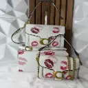 COACH Bolsa Tabby Duo Besos Blanca