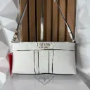 GUESS Bolsa de Hombro Blanca