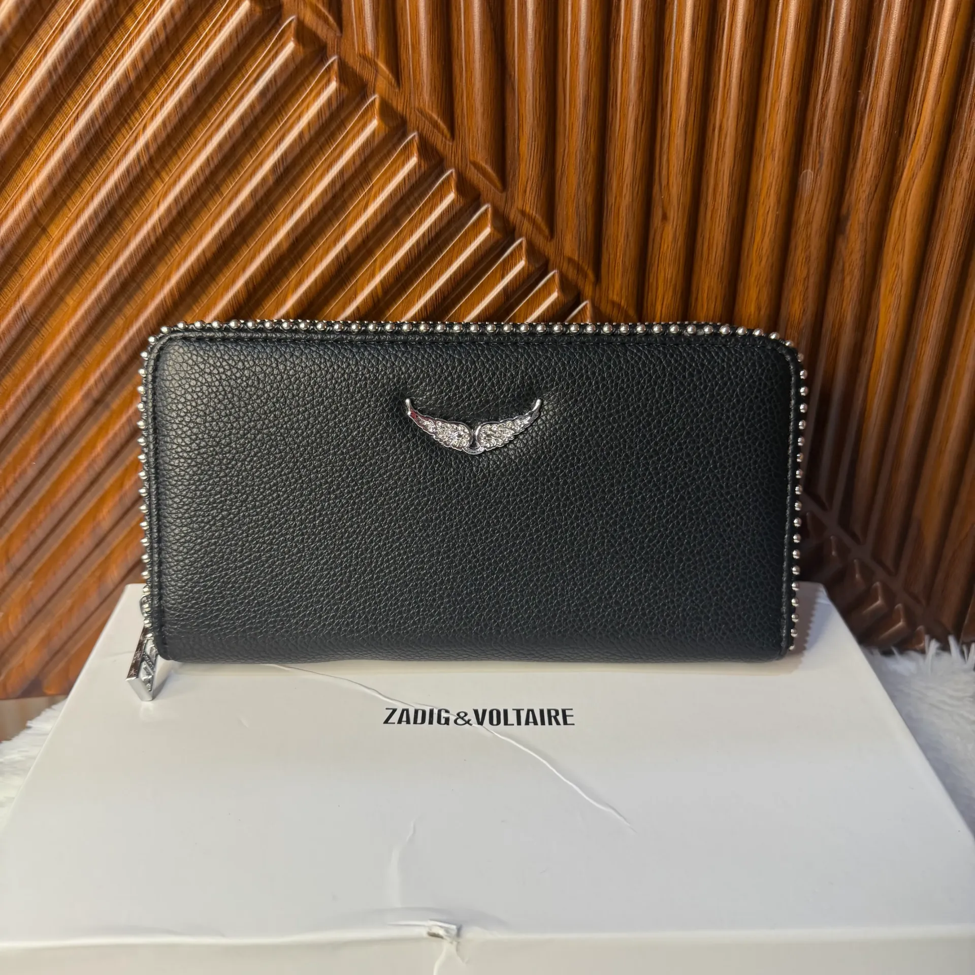 ZADIG & VOLTAIRE Cartera Grande Negra