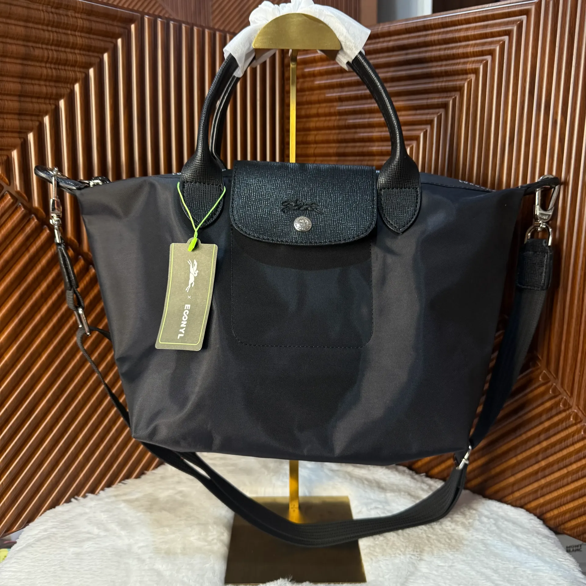 LONGCHAMP Bolsa Le Pliage Mini L Negra