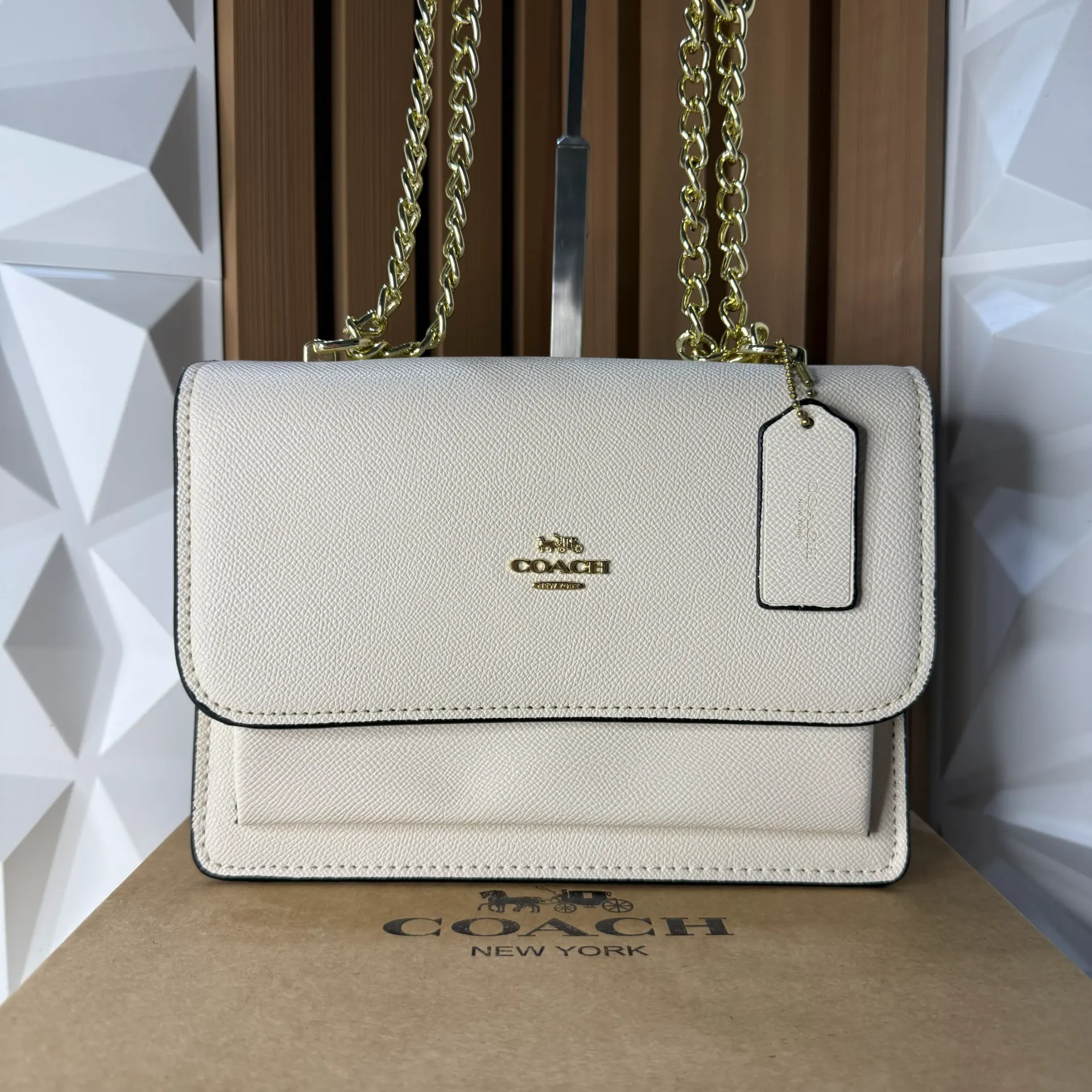 COACH Bolsa Klare Blanca