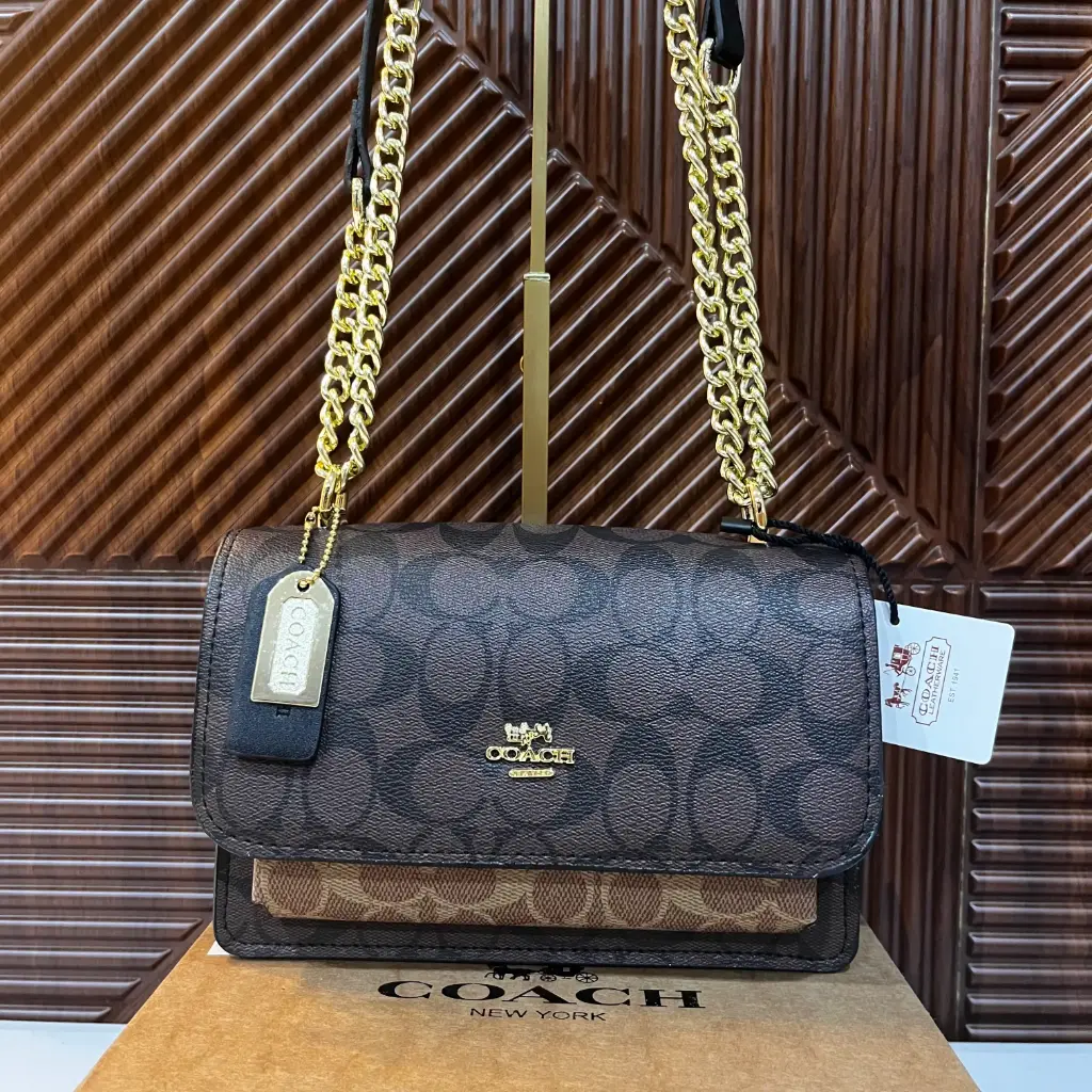 COACH Bolsa Klare Café