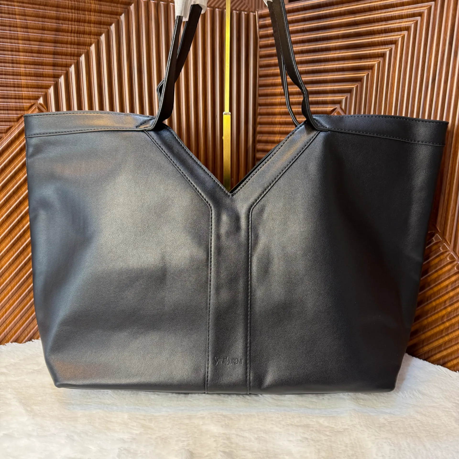 YSL Bolsa Tote "Y" Negra