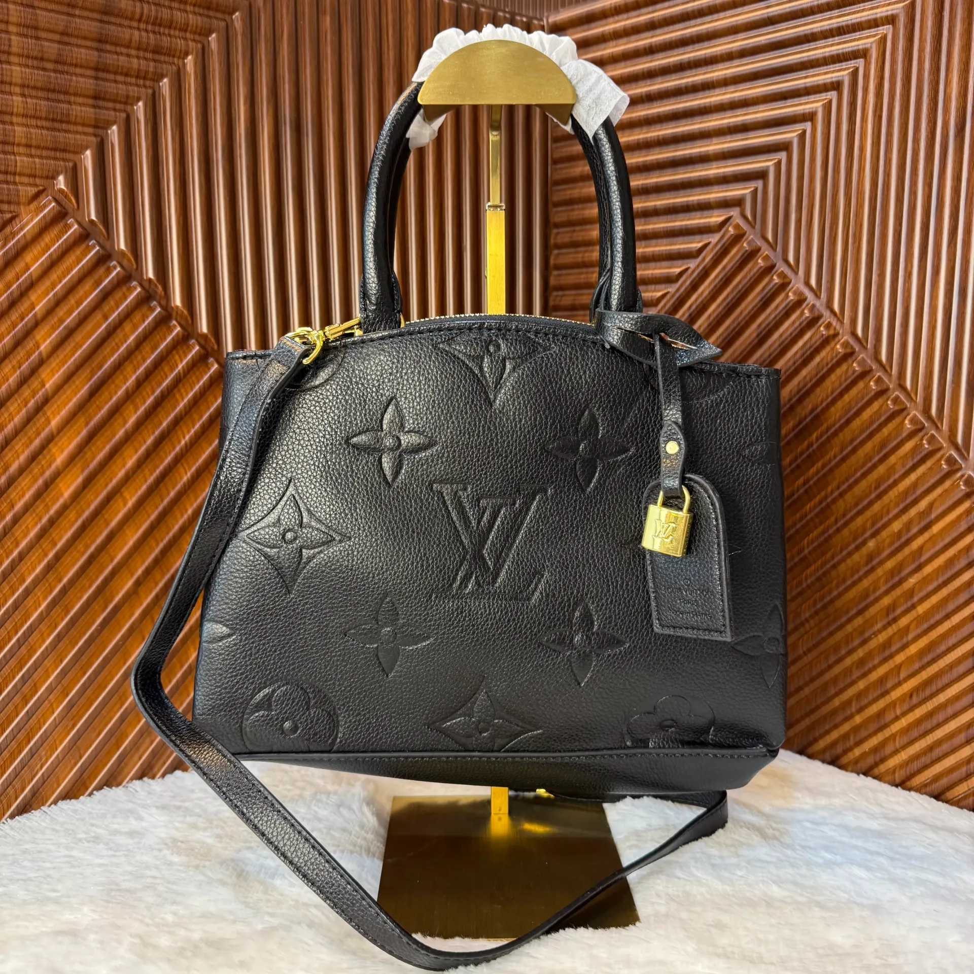 LV Bolsa Gran Palais Monogram Negra
