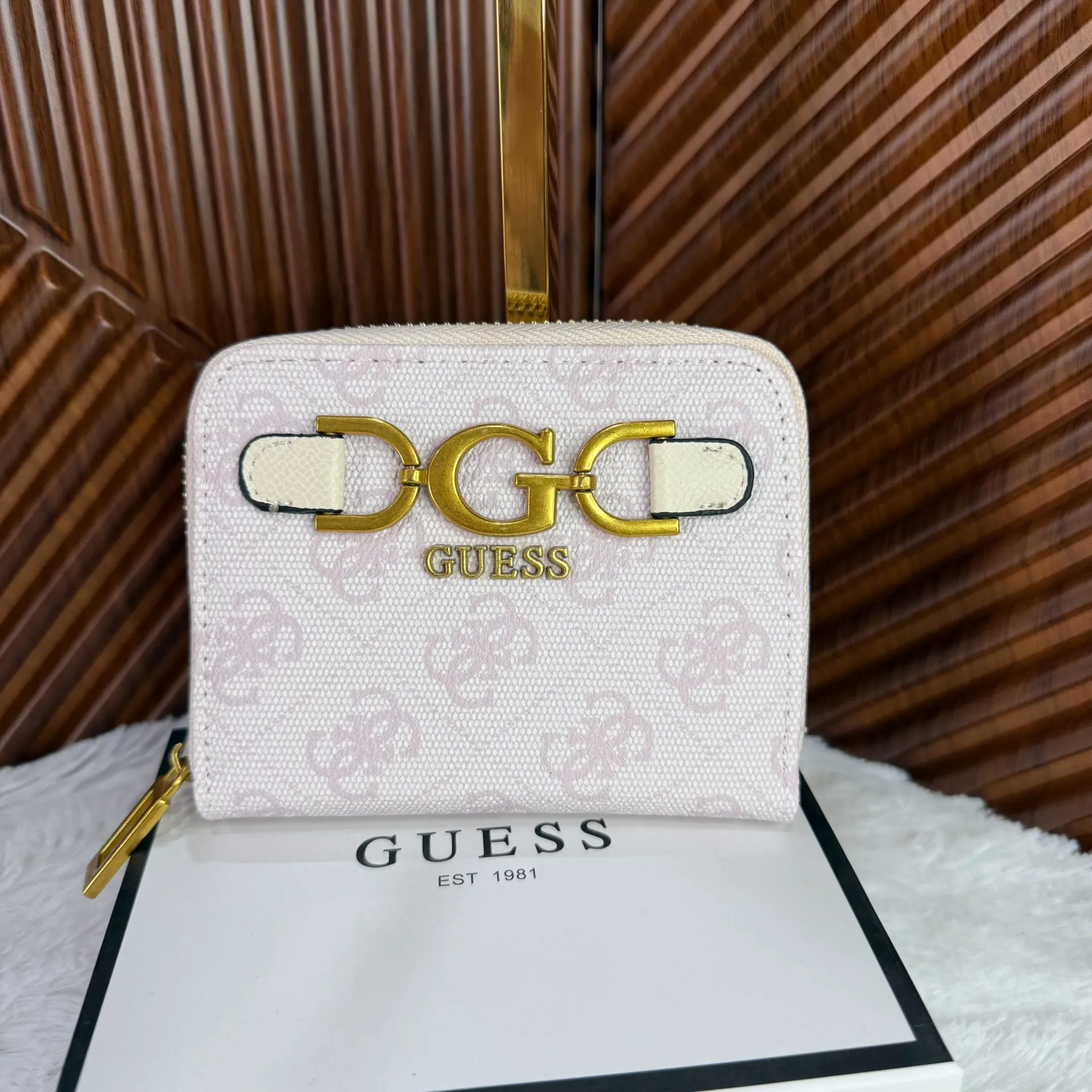 GUESS Cartera Chica Rosa