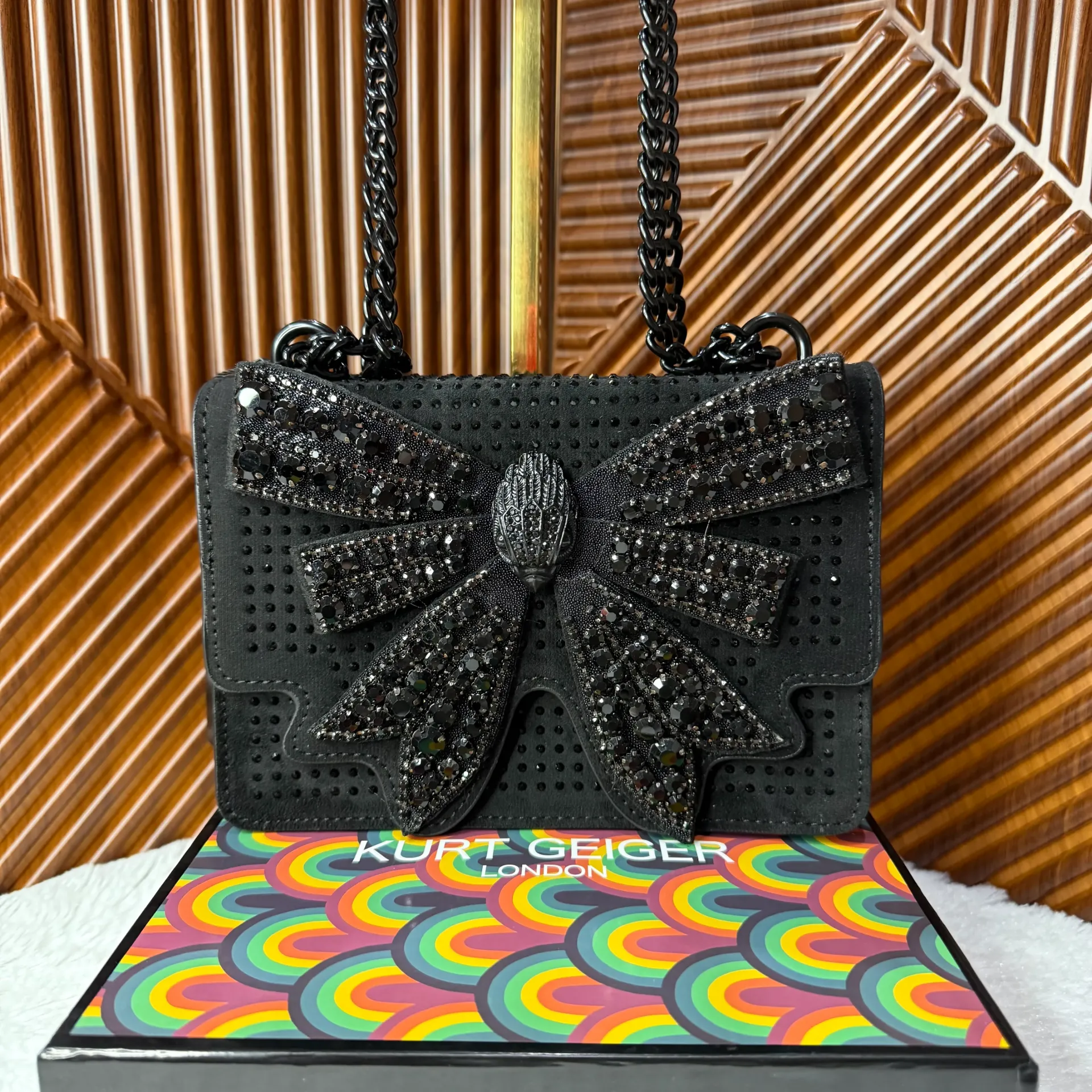KURT GEIGER Bolsa Moño Shoreditch Negra