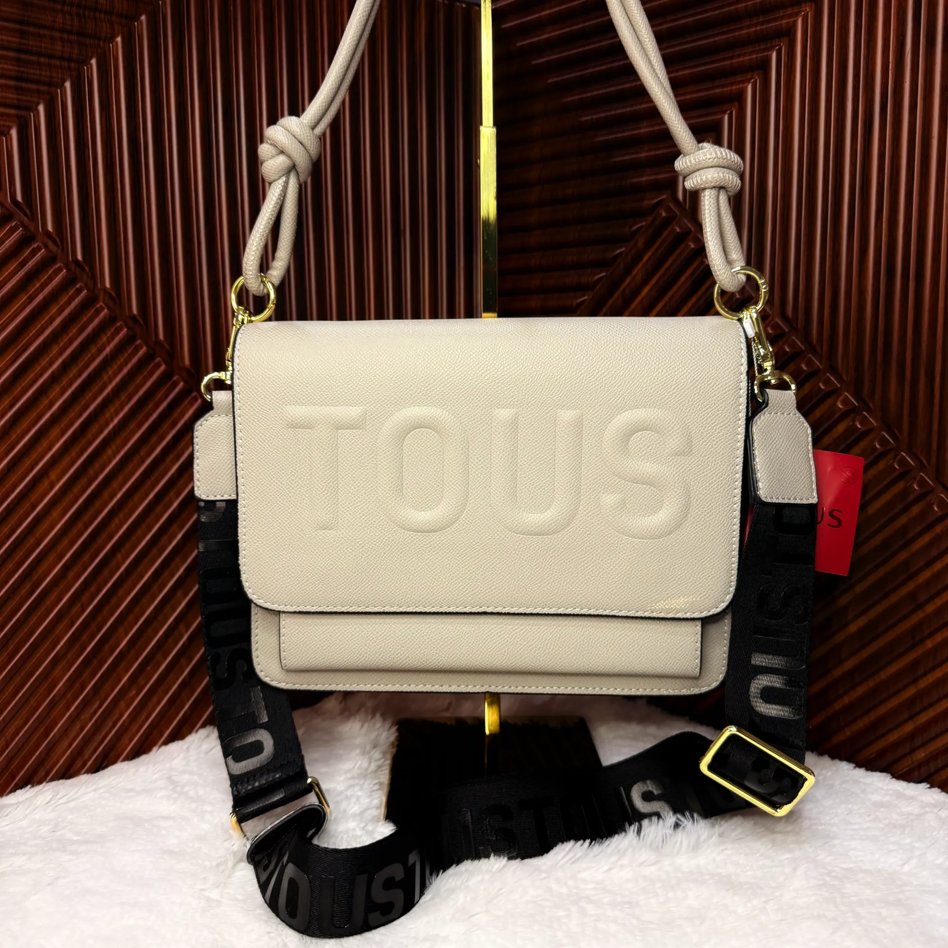 TOUS Bolsa de Hombro y Crossbody Gris