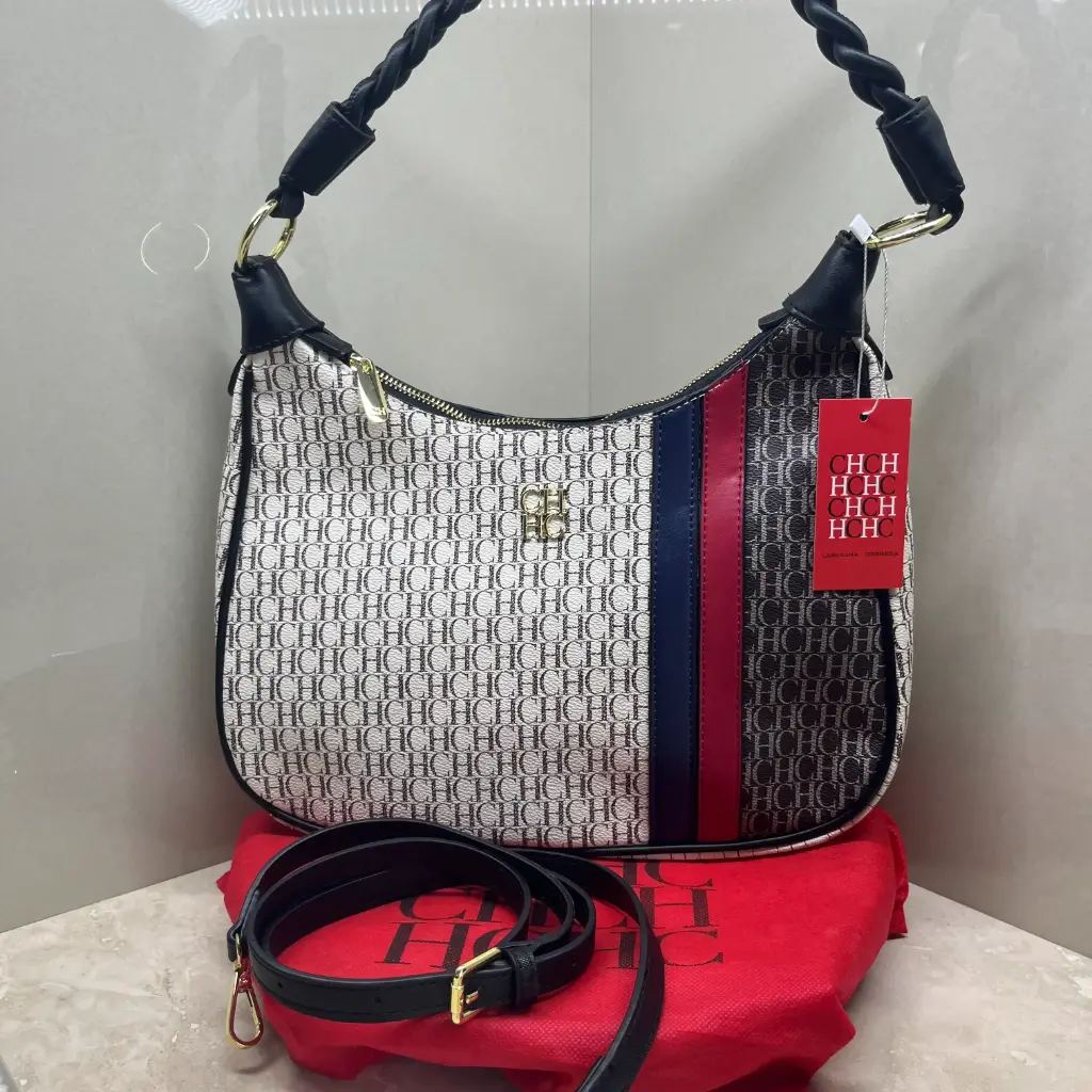 CAROLINA HERRERA Bolsa Shoulder Blanca