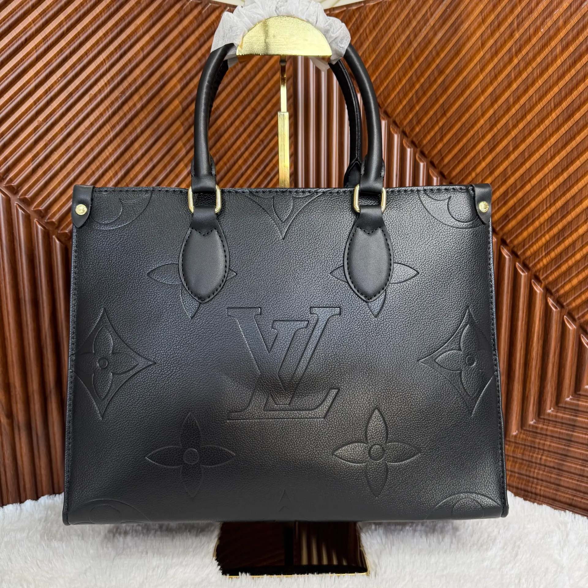 LV Bolsa Onthego Mediana Negra