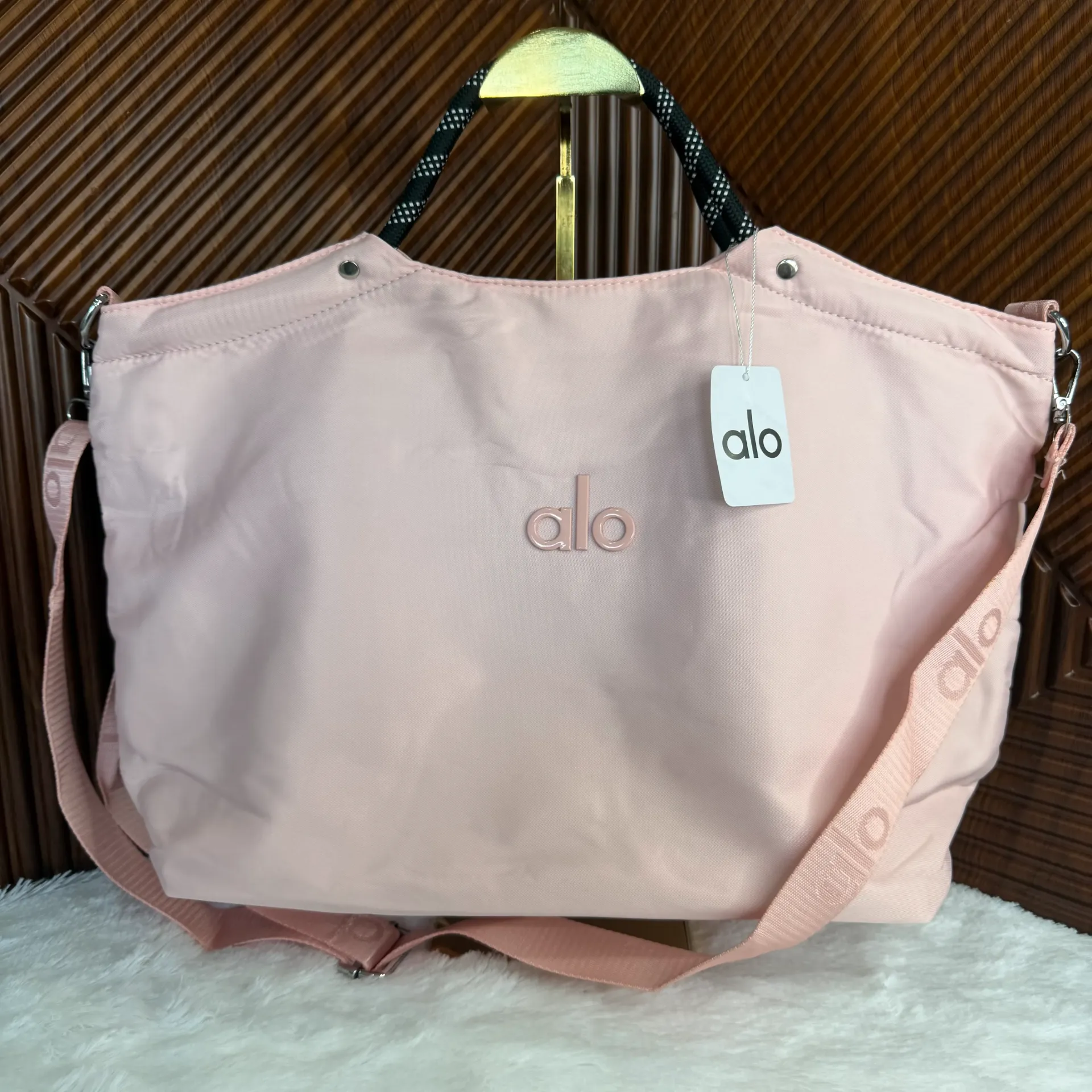 ALO Bolsa Yoga Grande Rosa