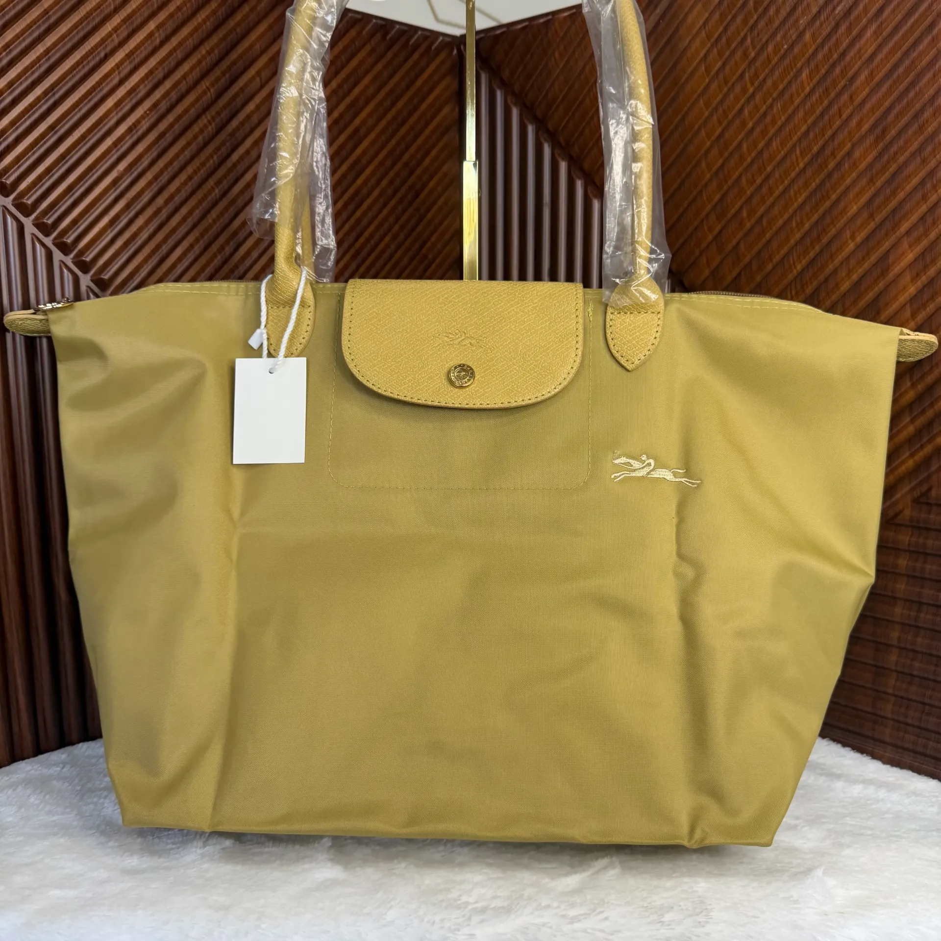 LONGCHAMP Bolsa Le Pliage XL Amarilla