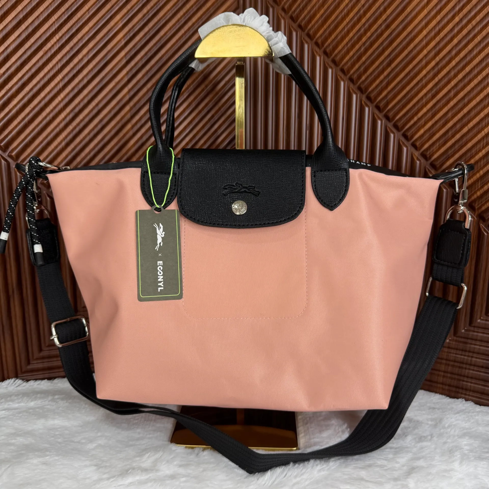 LONGCHAMP Bolsa Le Pliage Mini L Rosa
