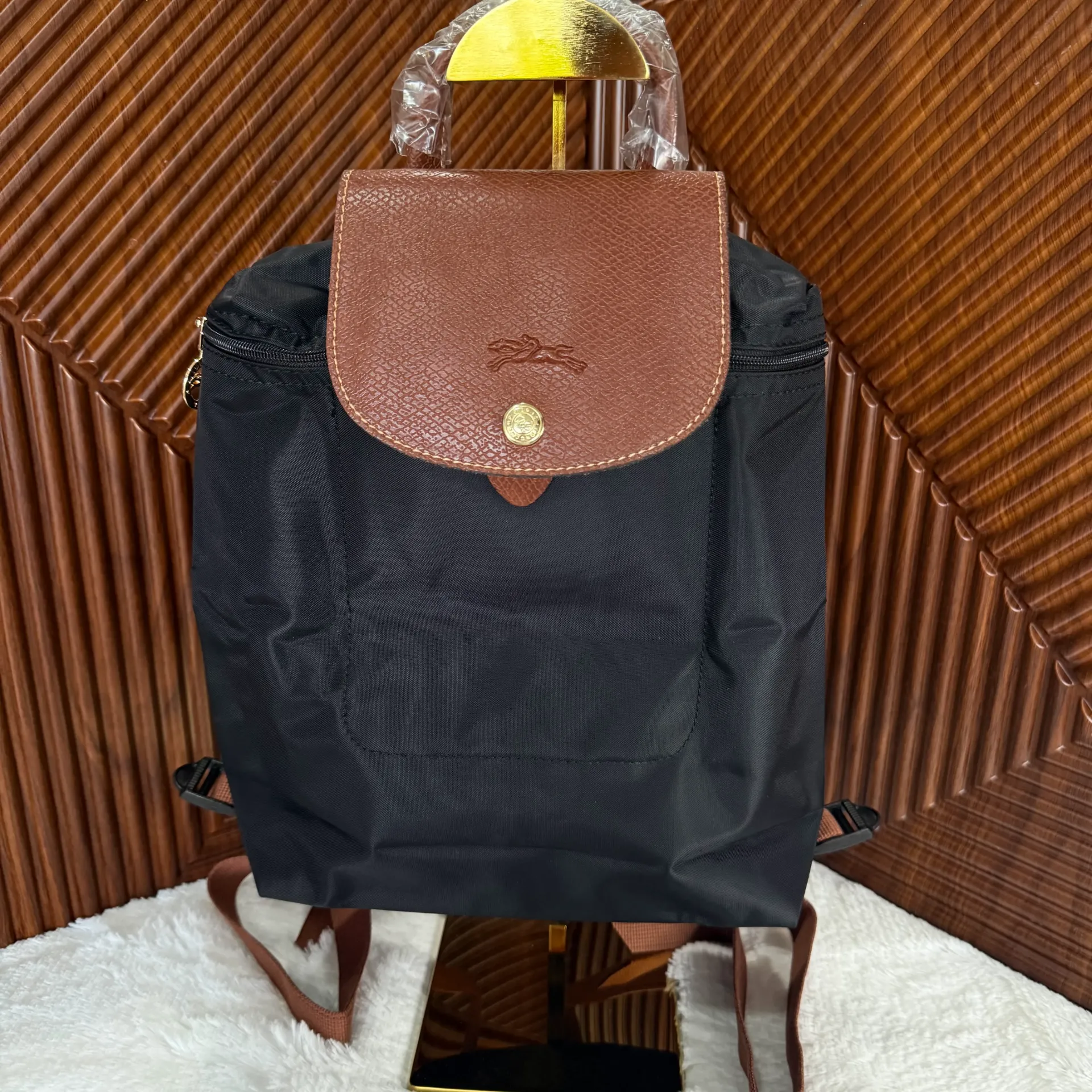 LONGCHAMP Mochila Le Pliage Negra