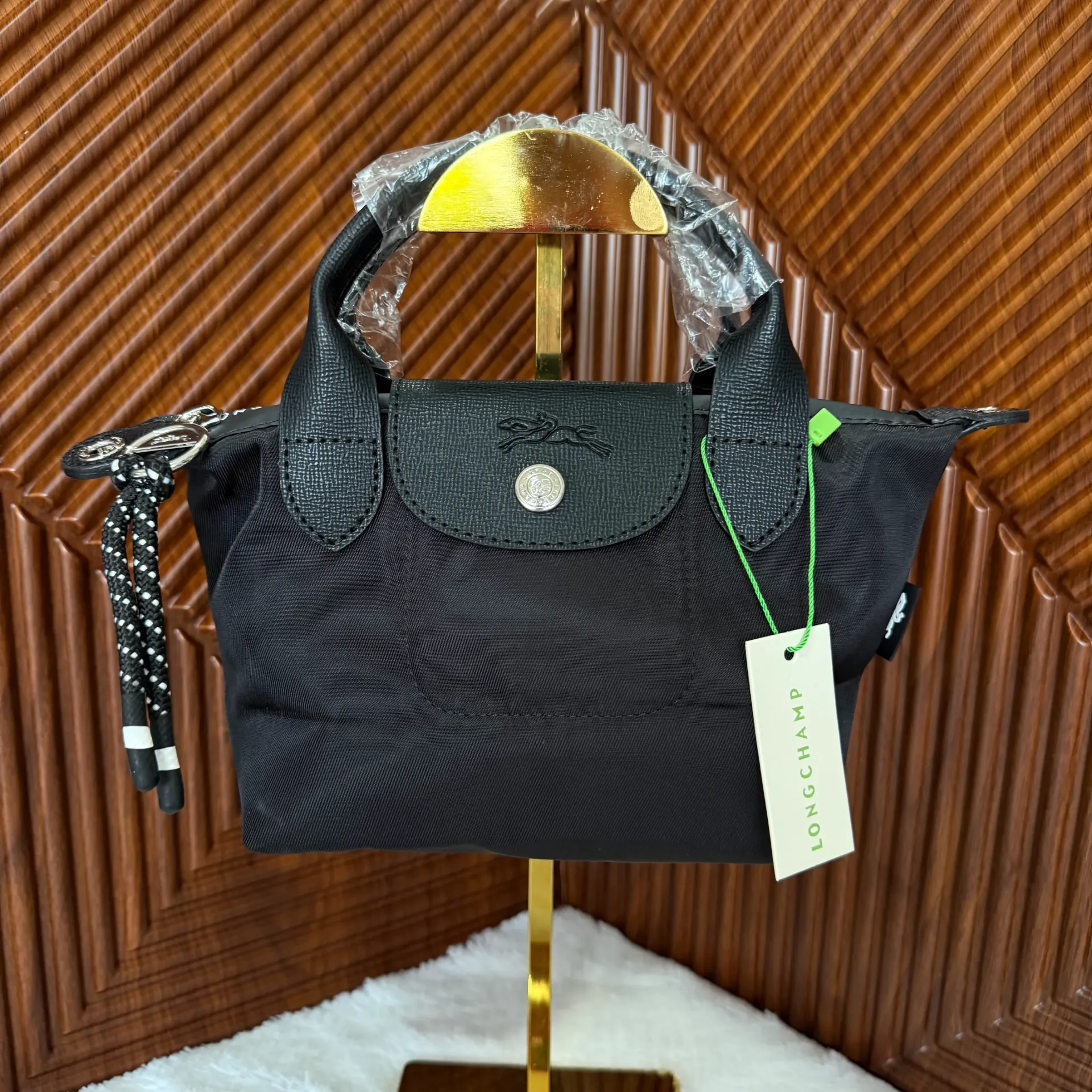 LONGCHAMP Bolsa Le Pliage CH Negra