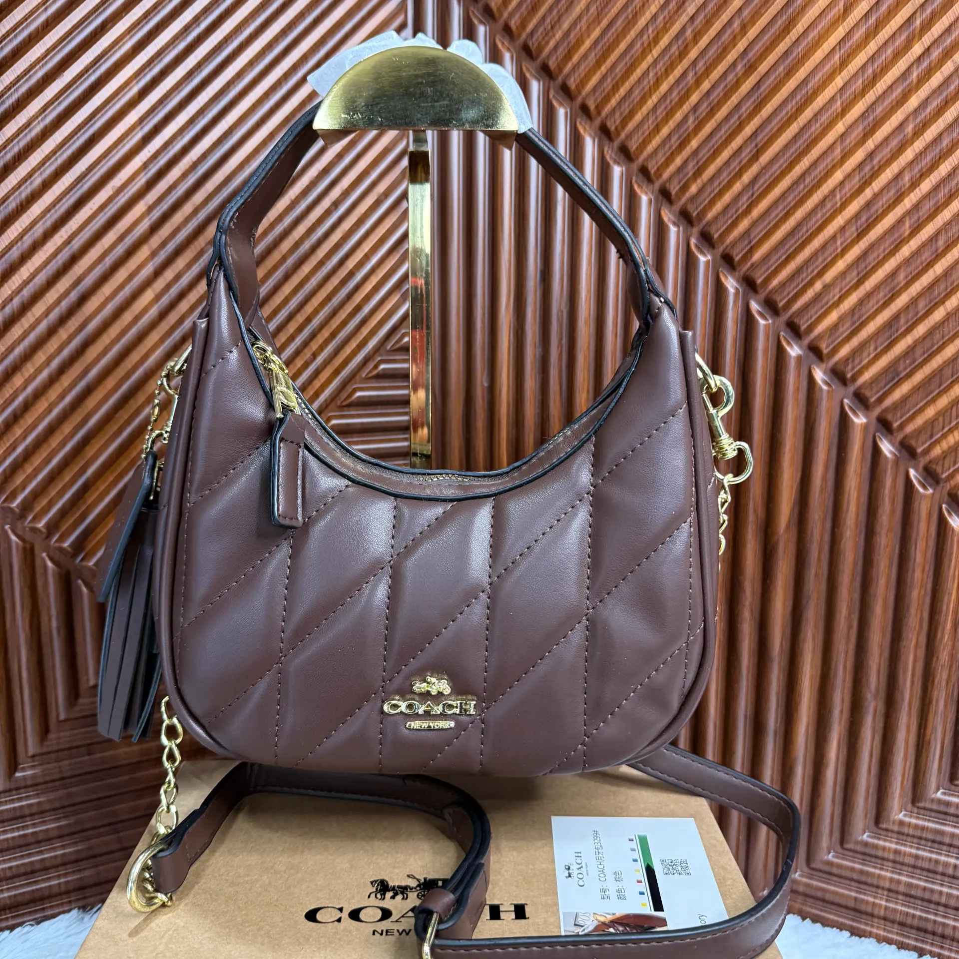 COACH Bolsa Carmen Café